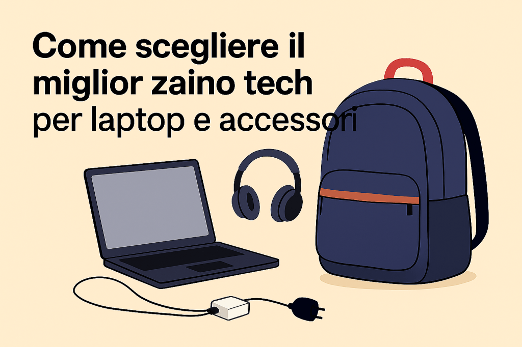Come scegliere il miglior zaino tech per laptop e accessori: la guida&nbsp;completa