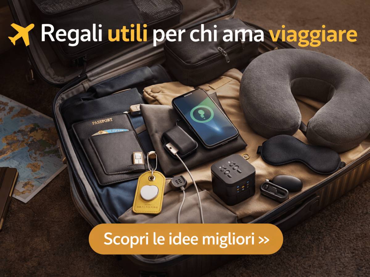 🎁 Regali perfetti per chi ama viaggiare: idee utili che userà&nbsp;davvero