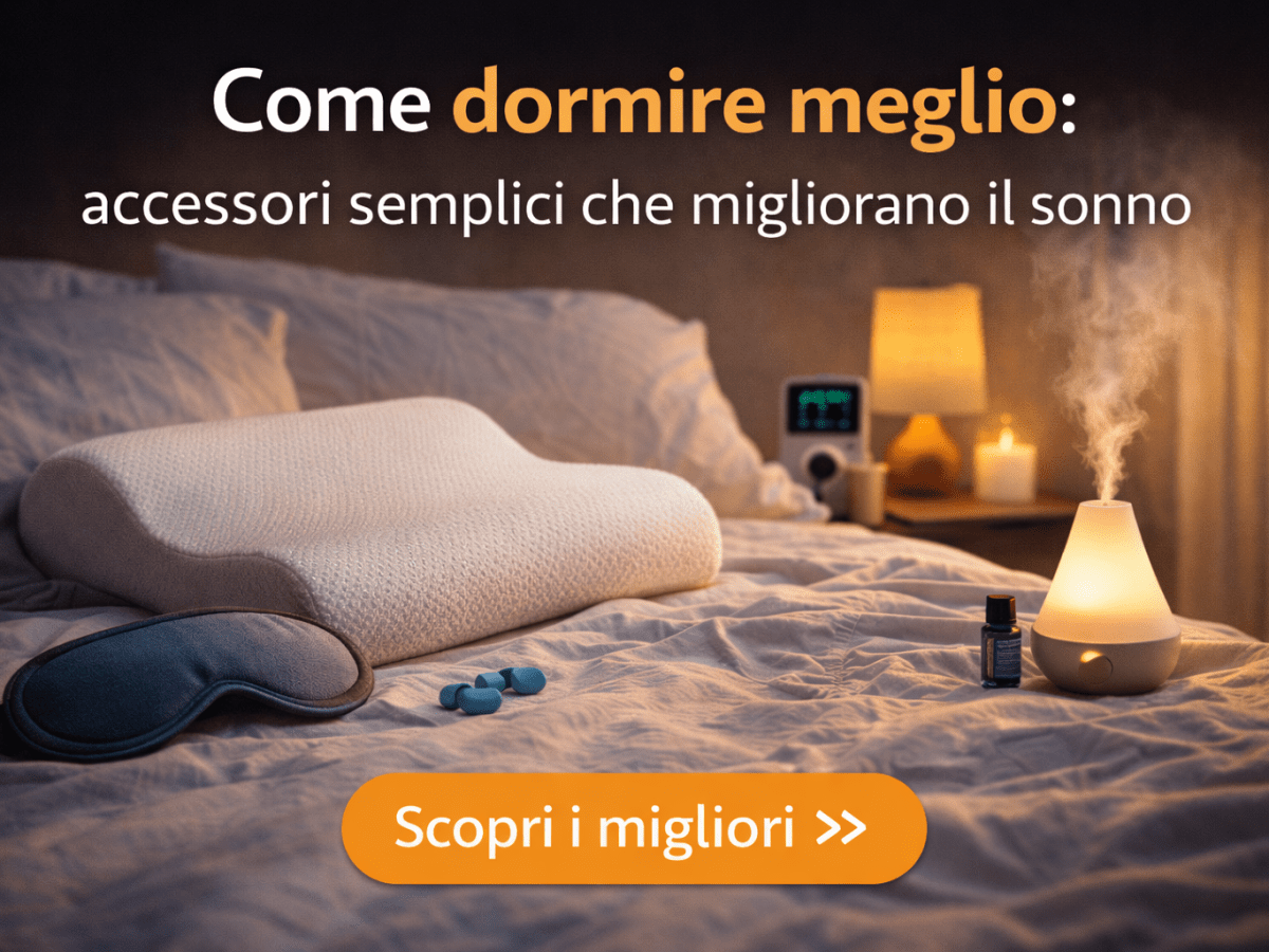 🛌🏻Come dormire meglio: accessori semplici che migliorano il&nbsp;sonno